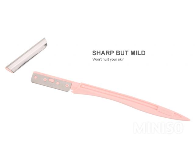 facial hair razor miniso