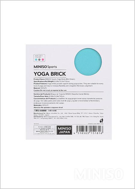 miniso yoga brick