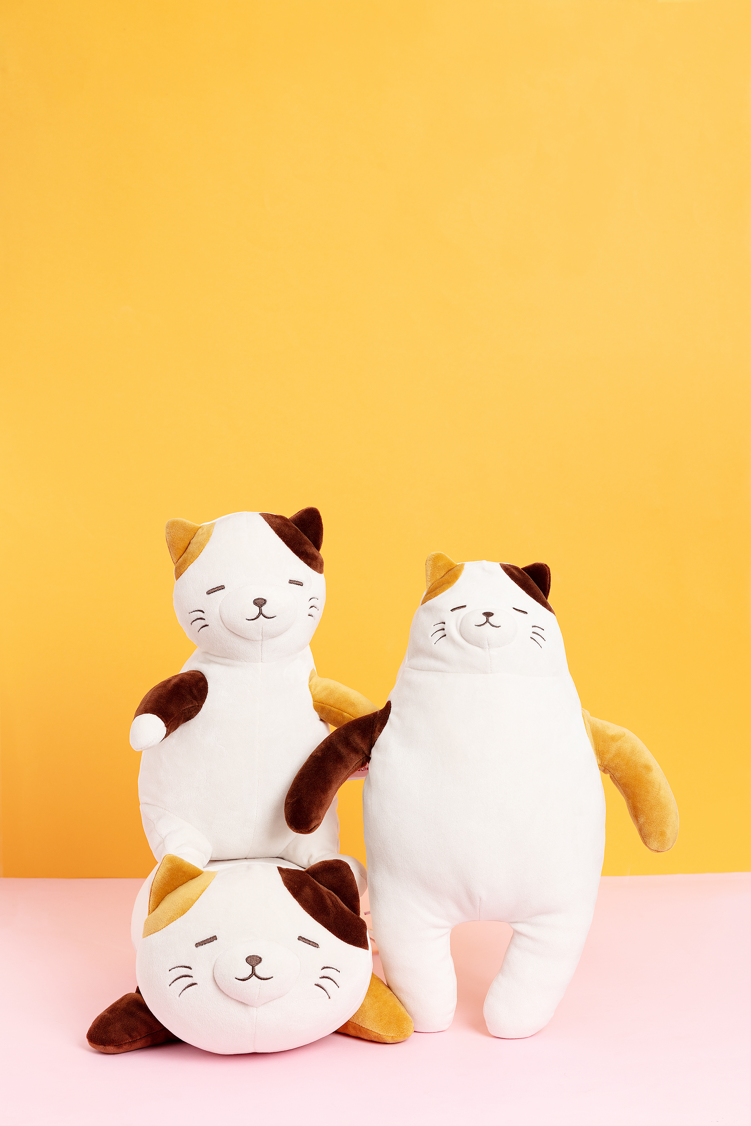 miniso kitten plush toy