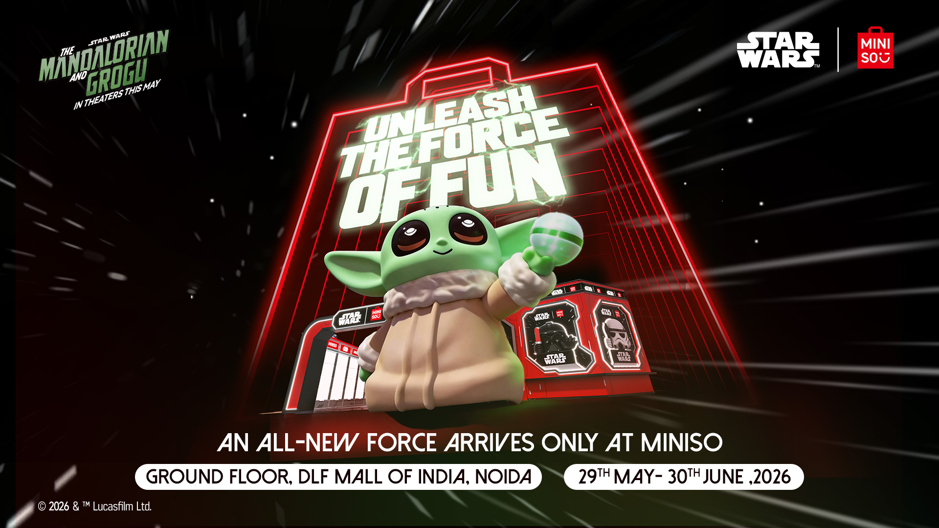 Star Wars | MINISO Pop Up 29 May – 30 June